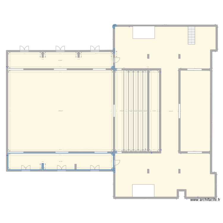salle exceptiolaines. Plan de 0 pièce et 0 m2