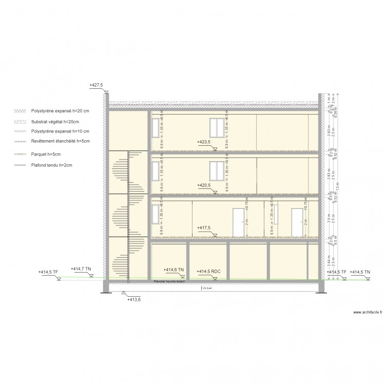 Plan AA préau VERSIONES FINALES. Plan de 0 pièce et 0 m2