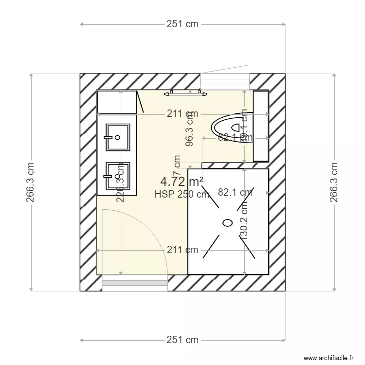 SDB DELTOUR. Plan de 