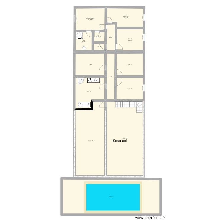 plan gaboreau. Plan de 0 pièce et 0 m2