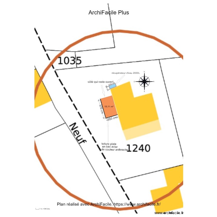 vincent chapelle abri de jardin. Plan de 0 pièce et 0 m2