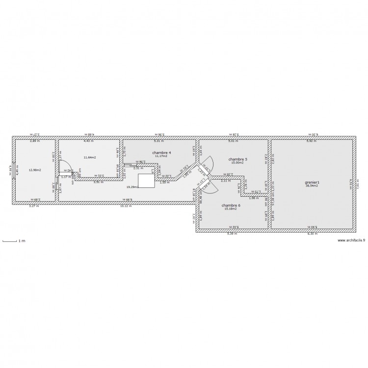 fermettehaut. Plan de 0 pièce et 0 m2