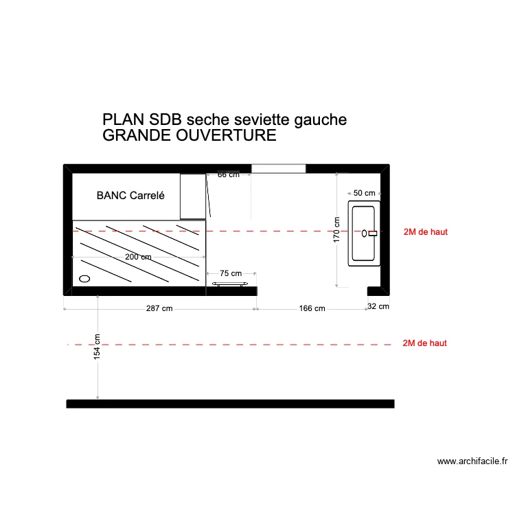 SDB4 seche a gaucheGRANDE OUVERTURE. Plan de 