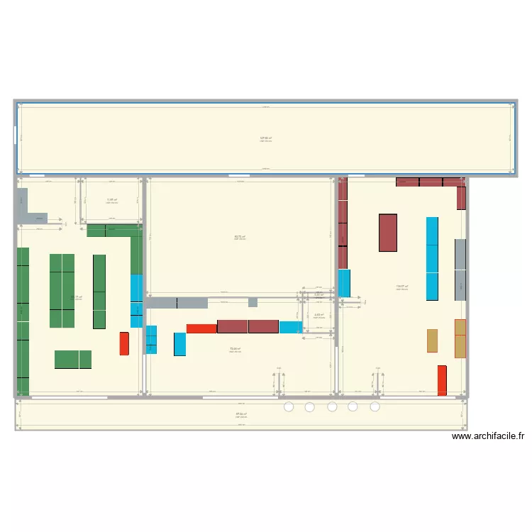 LE MARCHE DU LUBERON. Plan de 9 et 607 m² LE MARCHE DU LUBERON. Plan de 9 et 607 m²