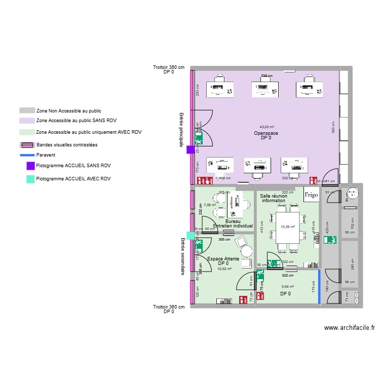 WIMOOV MEAUX APRES TRAVAUX vs 2. Plan de 0 pièce et 0 m2