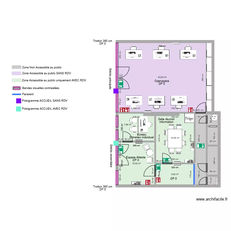 WIMOOV MEAUX APRES TRAVAUX vs 2. Plan de 