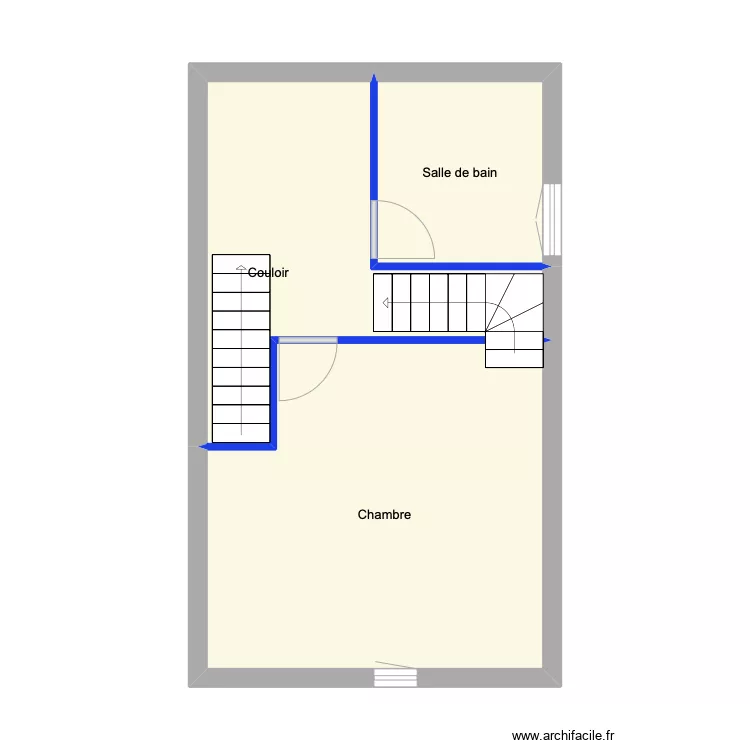 wolf 1er &eacute;tage . Plan de 