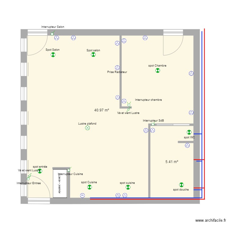 studio flassans. Plan de 0 pièce et 0 m2