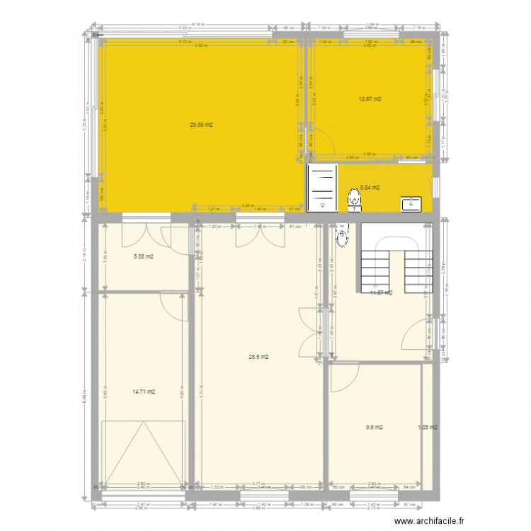 ext. Plan de 0 pièce et 0 m2