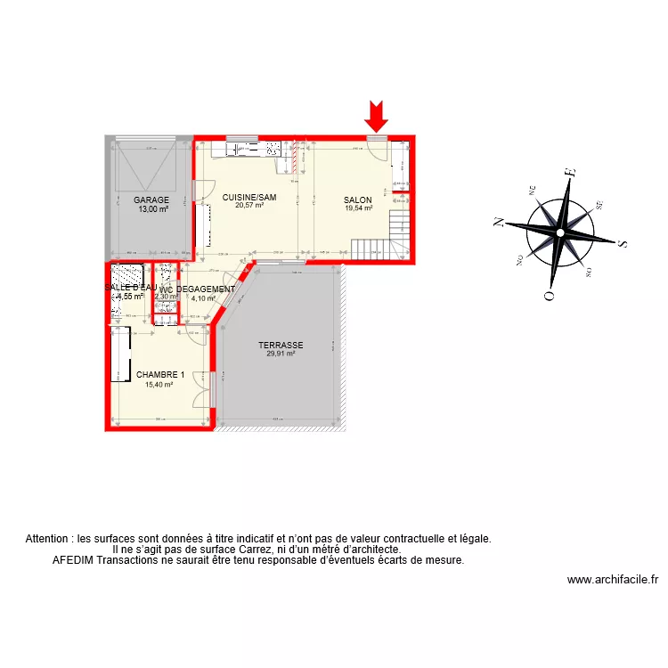 BI 8004 RDC PASCAL. Plan de 
