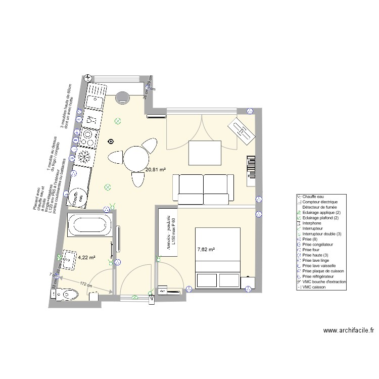 Le Perreux 2. Plan de 0 pièce et 0 m2