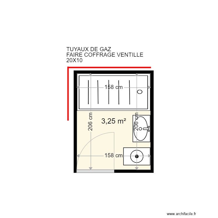 CHABANE MUSTAPHA. Plan de 0 pièce et 0 m2