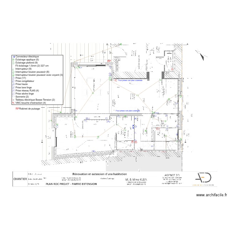 Plan Klein E RDC02 011123. Plan de 0 pièce et 0 m2