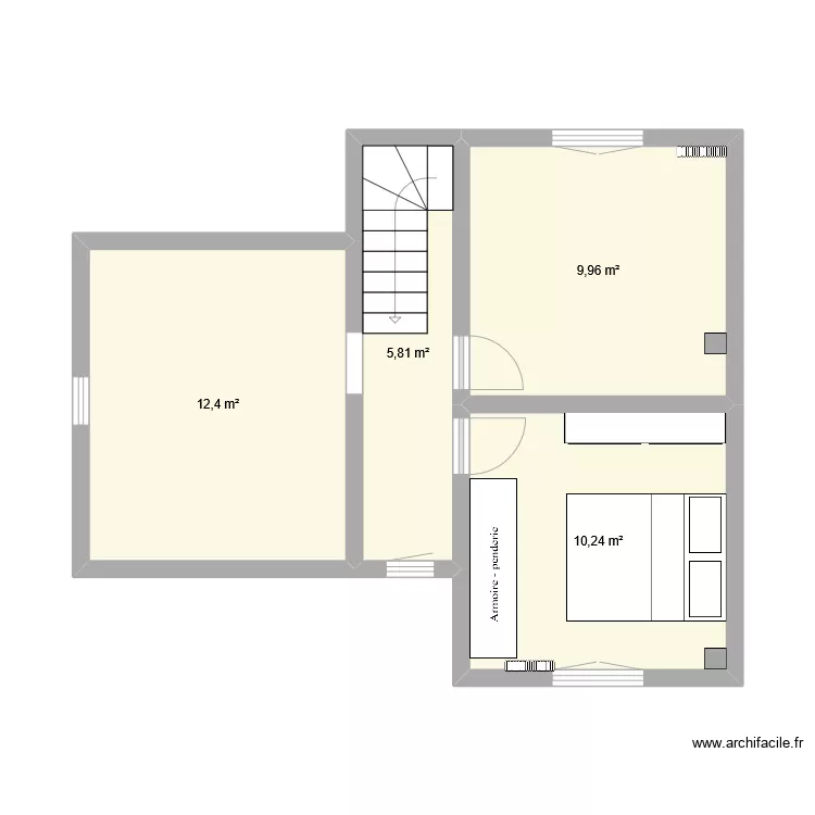 ETAGE ORIGINE. Plan de 