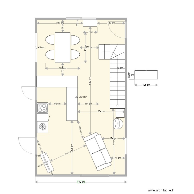 sejour ATUR. Plan de 0 pièce et 0 m2