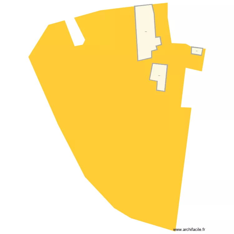 401 Villatte 44520 Iss&eacute; apr&egrave;s travaux. Plan de 