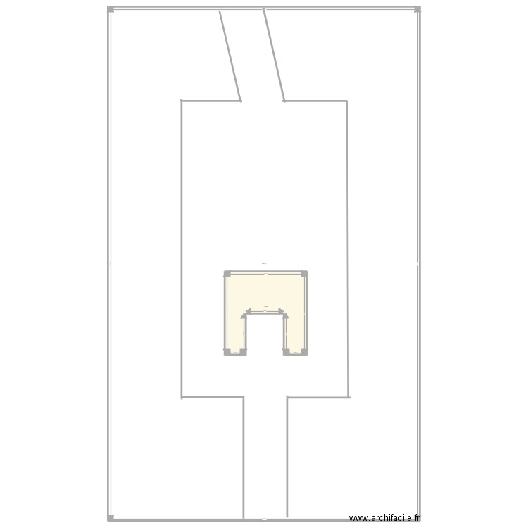 PLAN TERRAIN BORY2. Plan de 2 pièces et -725 m2