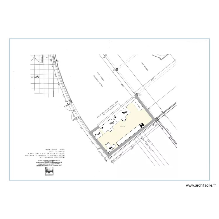 Accueil Dijon. Plan de 