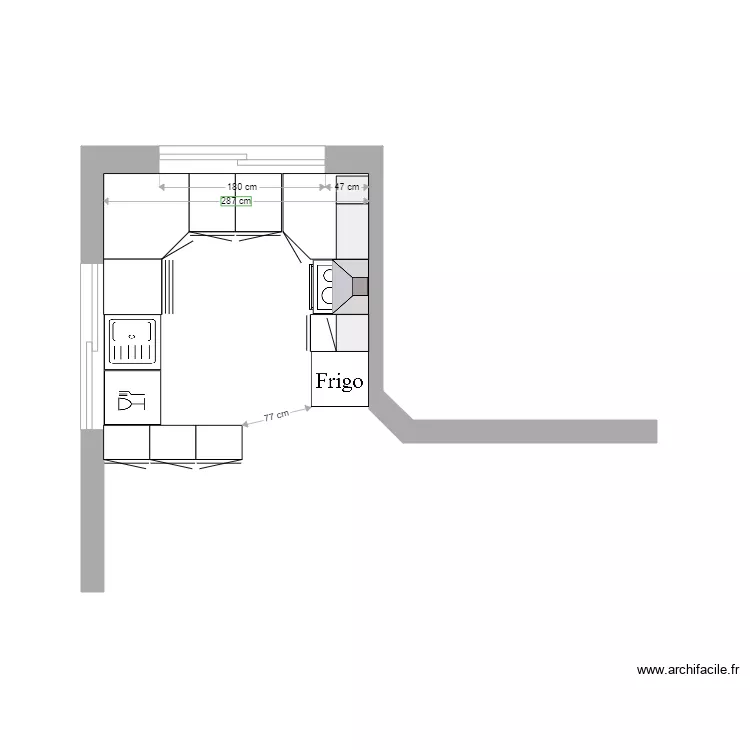 Andernos cuisine. Plan de 