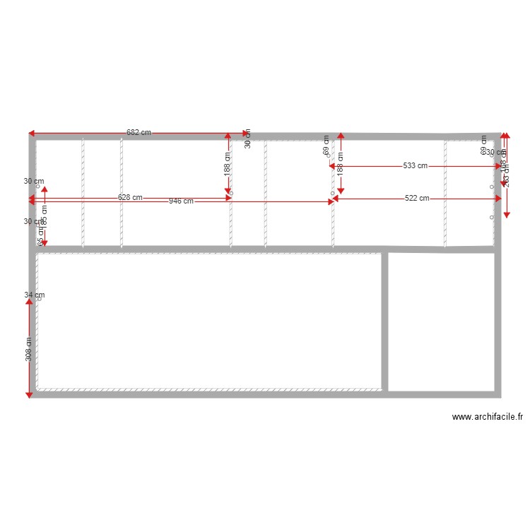 Grand Cerf réseaux dalle3. Plan de 0 pièce et 0 m2