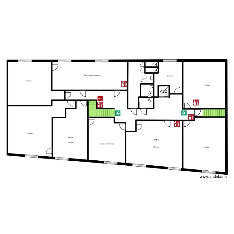 Les graine etage inter. Plan de 0 pièce et 0 m2