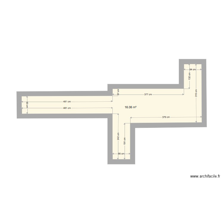 COULOIR. Plan de 0 pièce et 0 m2