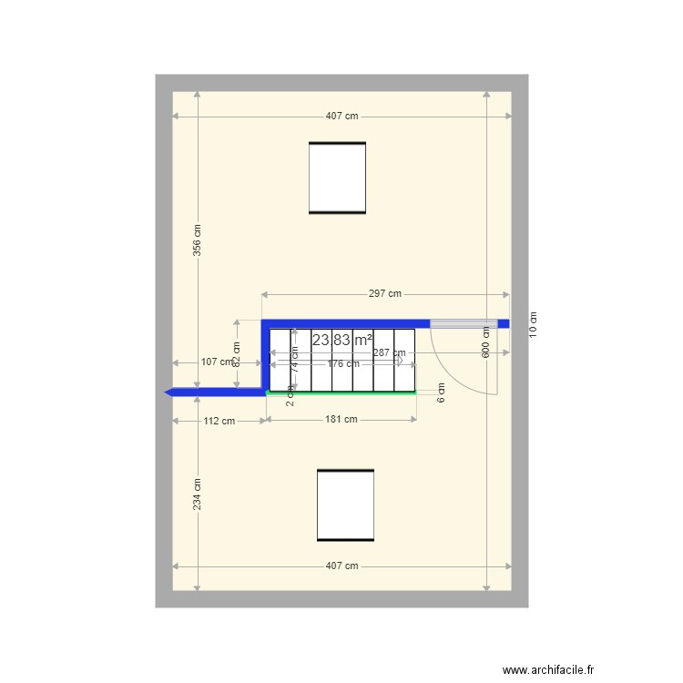 THONON DEUXIEME VARIANTE. Plan de 0 pièce et 0 m2
