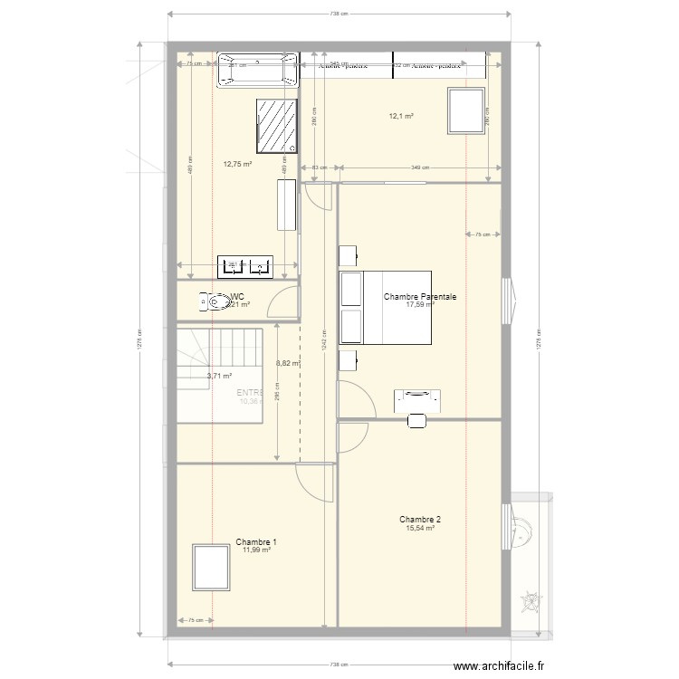 MARLES EN BRIE JJ. Plan de 0 pièce et 0 m2