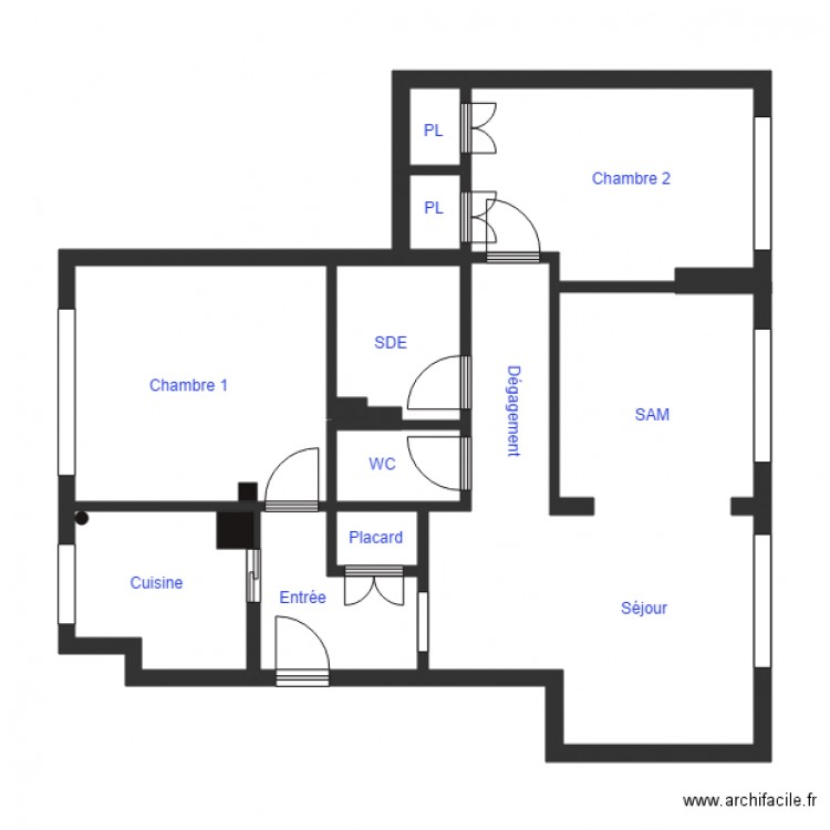 BOUETTE. Plan de 0 pièce et 0 m2