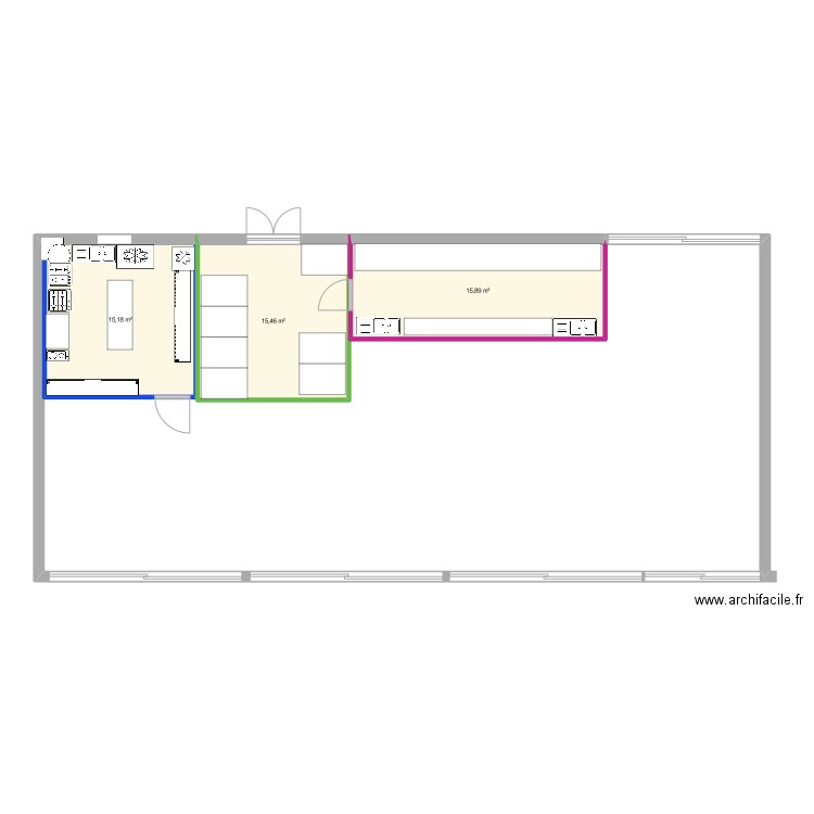 chalet. Plan de 0 pièce et 0 m2