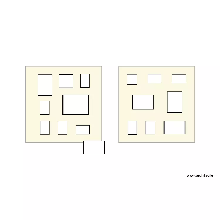 PASSE PARTOUT BAS. Plan de 