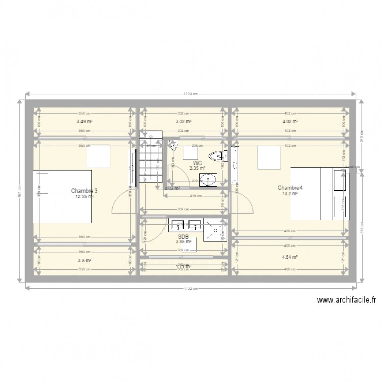 Hangar Maison auffret EFRDC1. Plan de 0 pièce et 0 m2