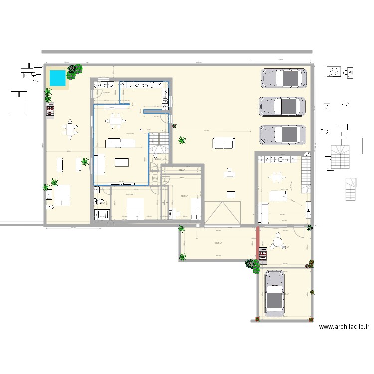 jose mod 1 a mejorar cambiando escalera. Plan de 0 pièce et 0 m2