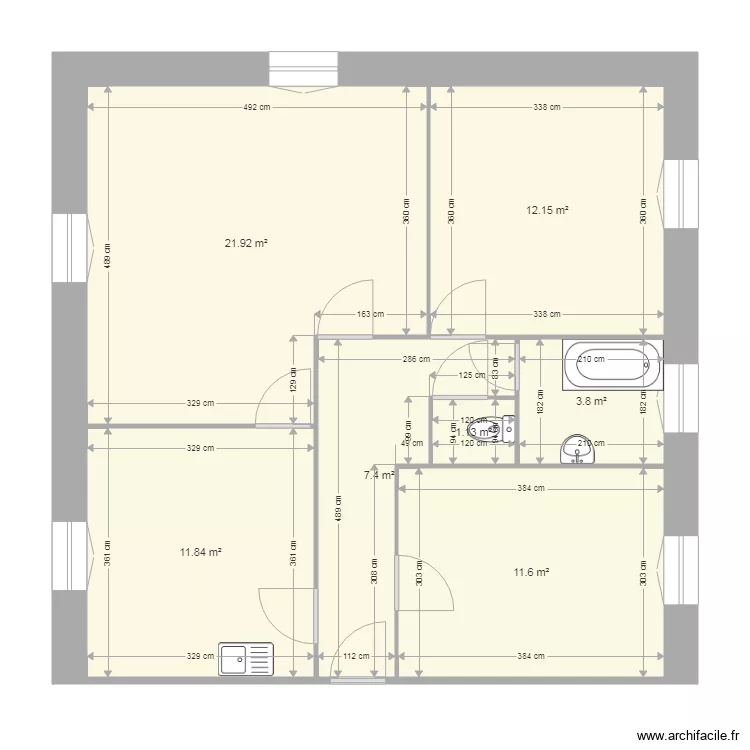 Diag St Bonnet. Plan de 