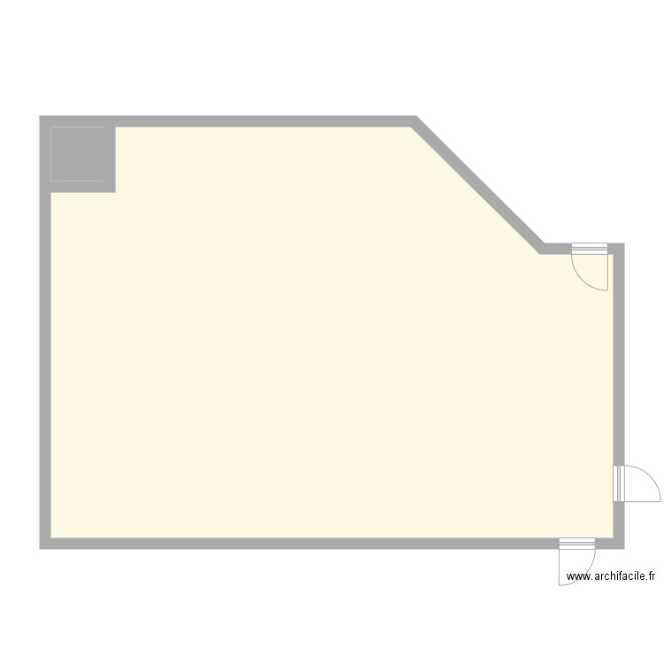 Showroom. Plan de 0 pièce et 0 m2