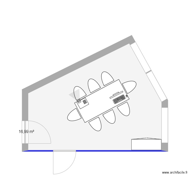 Bureau LV. Plan de 0 pièce et 0 m2