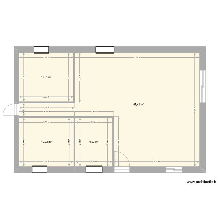 salon 2. Plan de 0 pièce et 0 m2