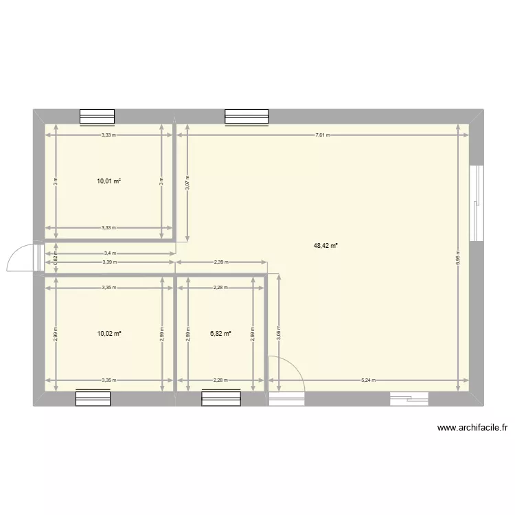 salon 2. Plan de 