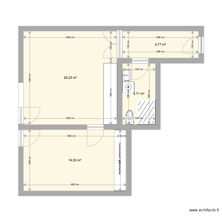 Chablais. Plan de 0 pièce et 0 m2