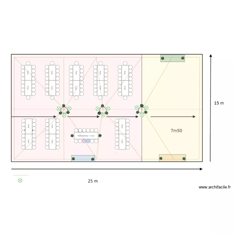 Plan de table modif. Plan de Plan de table modif. Plan de