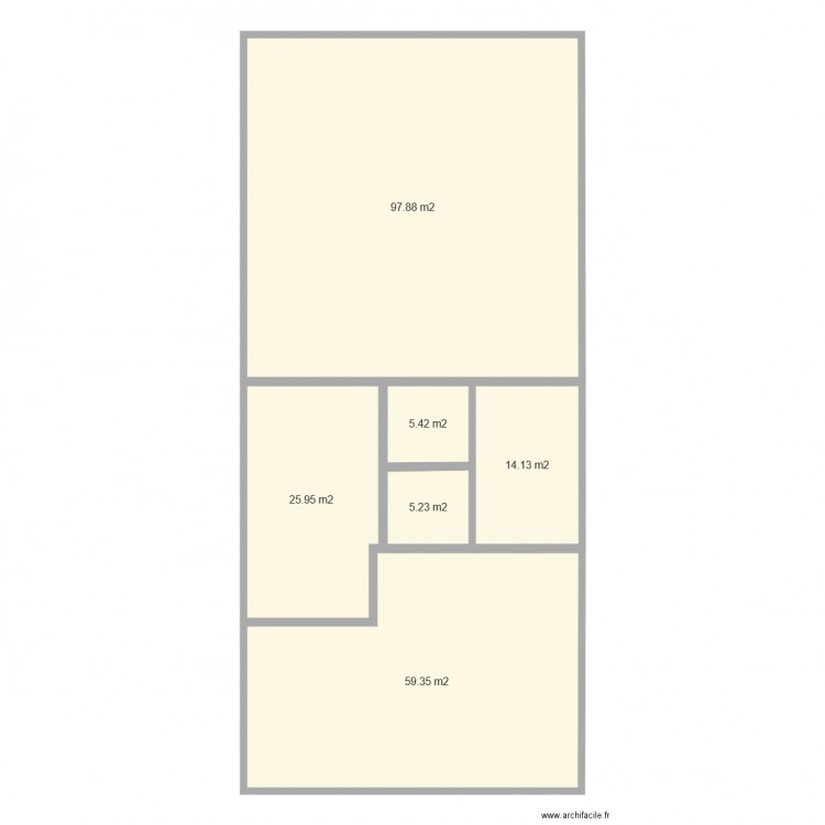 1ER 229. Plan de 0 pièce et 0 m2