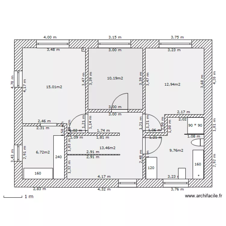 AI-291-etage-NEW. Plan de AI-291-etage-NEW. Plan de