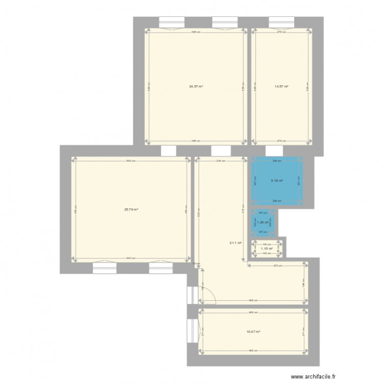 Garay 23 108m2 30M. Plan de 0 pièce et 0 m2