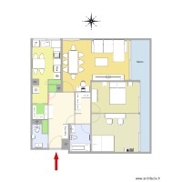 Appartement F3 modifie et meuble v3