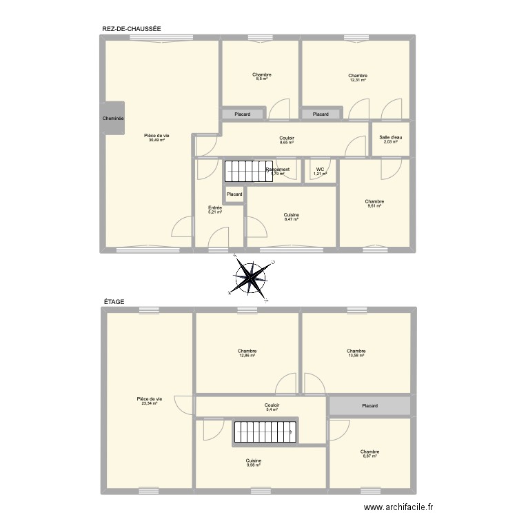 LA REDOUTE OUISTREHAM. Plan de 0 pièce et 0 m2