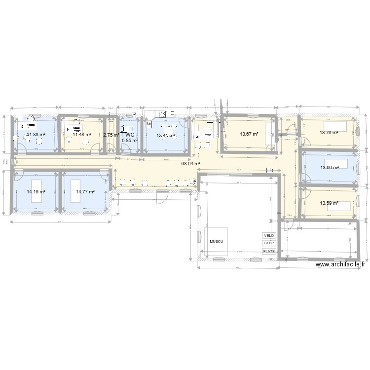 PLAN CABINET 6. Plan de 0 pièce et 0 m2