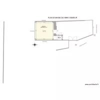 plan de masse abri a d&eacute;molir