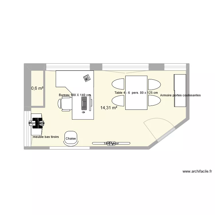 BUREAU DIRECTION. Plan de 