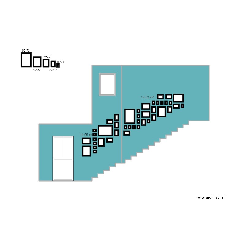 ISA. Plan de 0 pièce et 0 m2