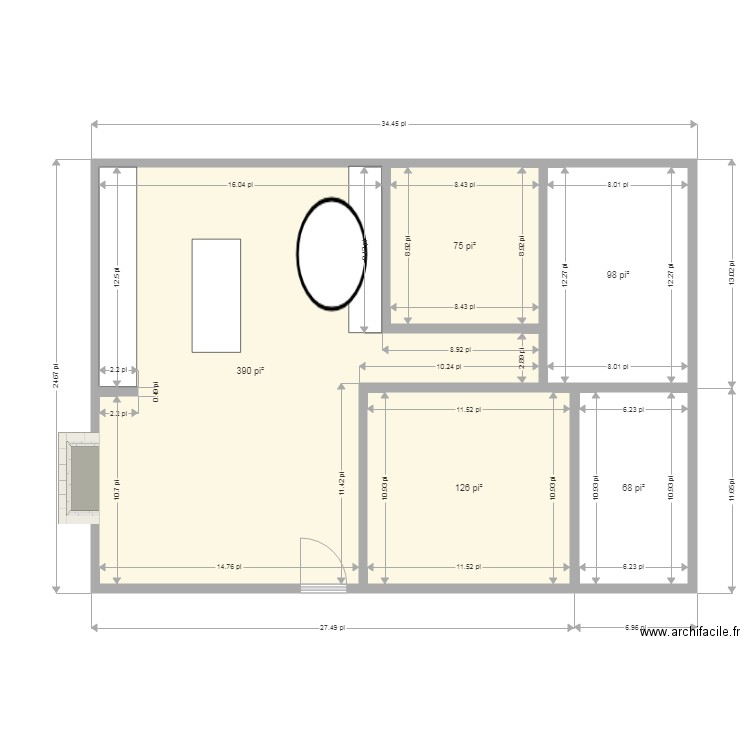 345 stgeorges. Plan de 0 pièce et 0 m2